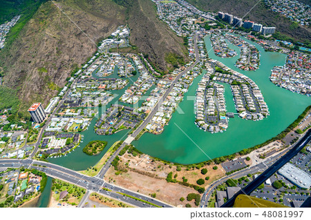 "Hawaii" Eastern Honolulu · Residential area of Hawaii Kai district "Aerial photograph" "Hawaii" Eastern Honolulu · Residential area of Hawaii Kai district "Aerial photograph" 48081997
