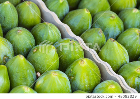 Background ripe figs without GMOs on the market in Background ripe figs without GMOs on the market in 48082829