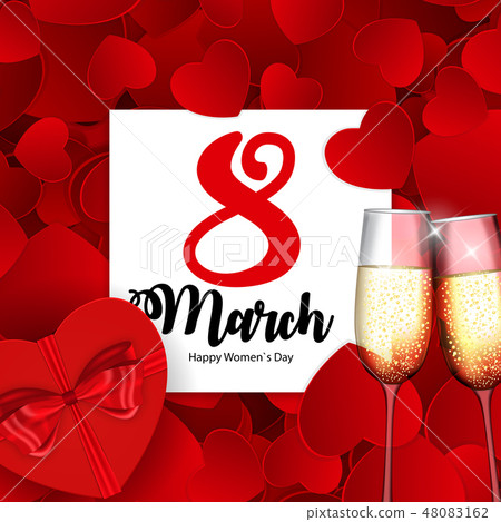 Poster International Happy Women's Day 8 March Poster International Happy Women's Day 8 March 48083162