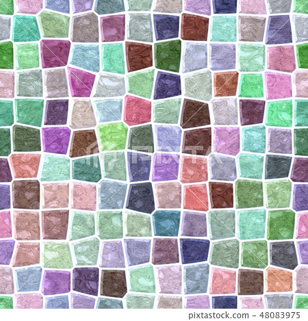 marble mosaic seamless background pastel colorful 48083975
