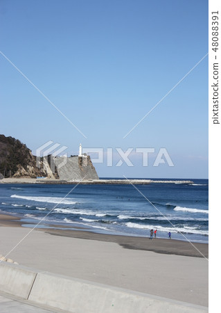 Iwaki City Winter's Toyama Coast 48088391