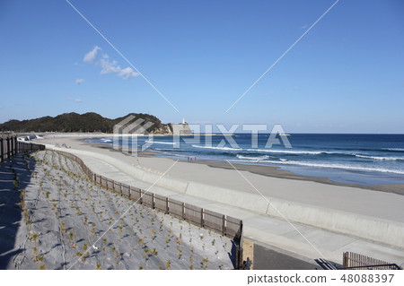磐城冬天的富山海岸 磐城冬天的富山海岸 48088397