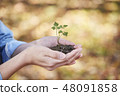 Agriculture, farmer, farming, organic, sprout, start, start, eco, growth, plant 48091858