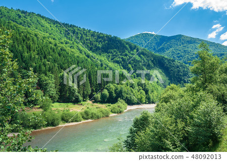 forest river in mountains 48092013
