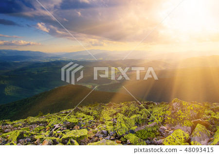 Dramatic Carpathians landscape Dramatic Carpathians landscape 48093415