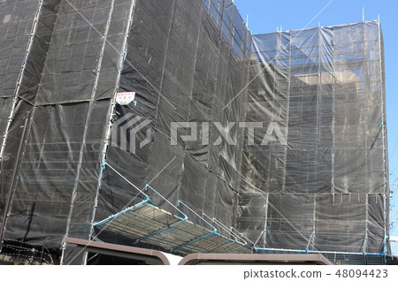 Large-scale repair of condominium (outer wall painting) Large-scale repair of condominium (outer wall painting) 48094423