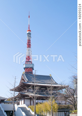東京都港區的佐寺寺（主殿） 48095014