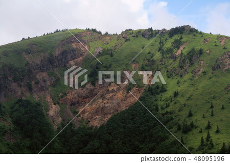 Mt. Aoyama (Mr. Azumaya) The way to the summit The stronghold of Negikake 48095196