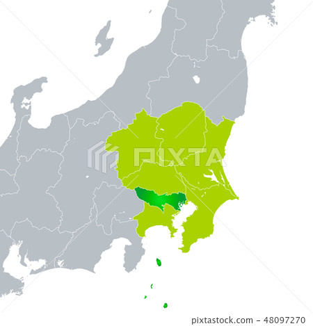 Tokyo Metropolitan Area Map and the Kanto Region Tokyo Metropolitan Area Map and the Kanto Region 48097270