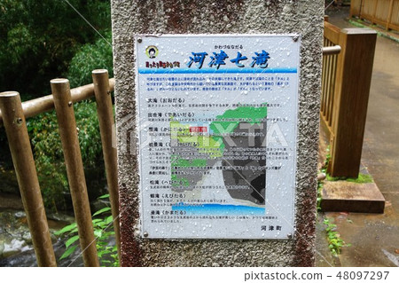 Kawazu Nanaki tour guide board 48097297
