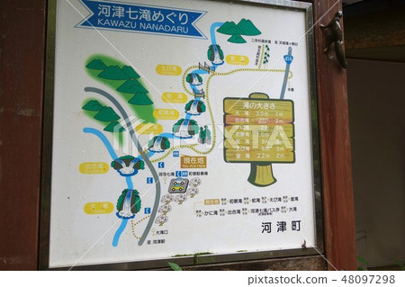 Kawazu Nanaki tour guide board 48097298