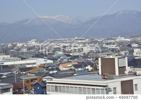 [滋賀縣]長濱市區的街道 48097700