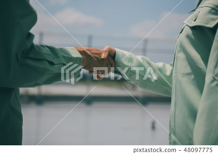 Handshake, handshake, handshaking 48097775