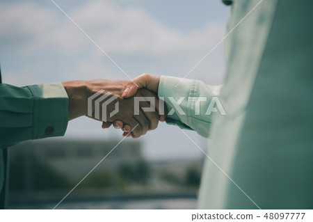 Handshake, handshake, handshaking 48097777