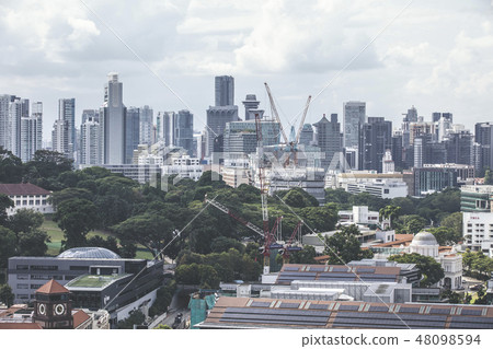 Singapore Orchard,Somerset architecture aerial day 48098594
