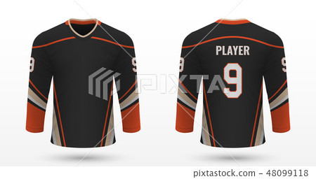 Realistic sport shirt Realistic sport shirt 48099118