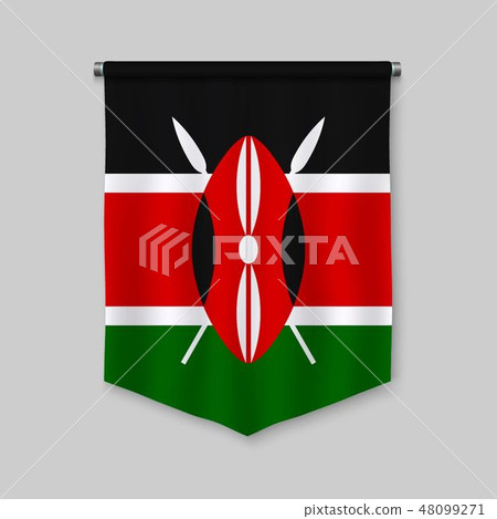pennant with flag pennant with flag 48099271