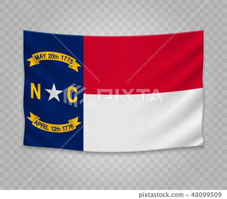 Realistic hanging flag Realistic hanging flag 48099509