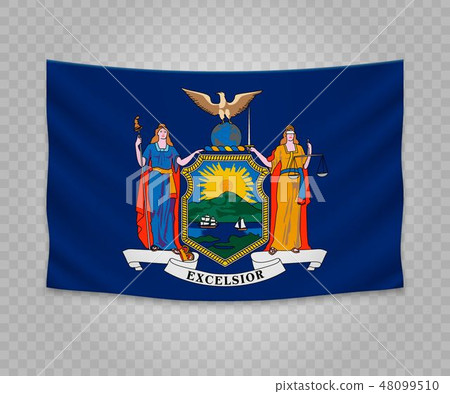 Realistic hanging flag Realistic hanging flag 48099510