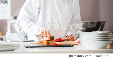 Pastry Sweets Female Cook Chef 48099959