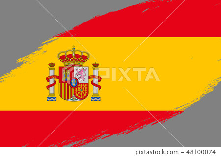 Grunge styled flag 48100074