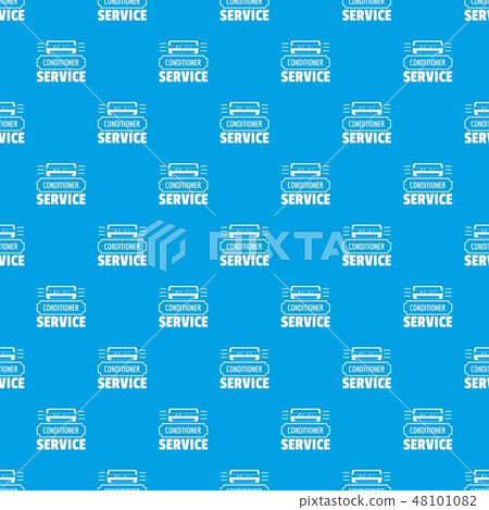 Service conditioner pattern vector seamless blue Service conditioner pattern vector seamless blue 48101082