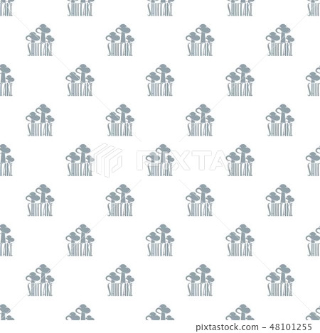 Shiitake pattern vector seamless 48101255