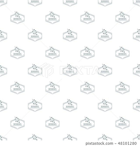 Berberis pattern vector seamless 48101280