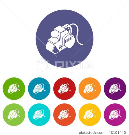 Power tool icons set vector color Power tool icons set vector color 48101440