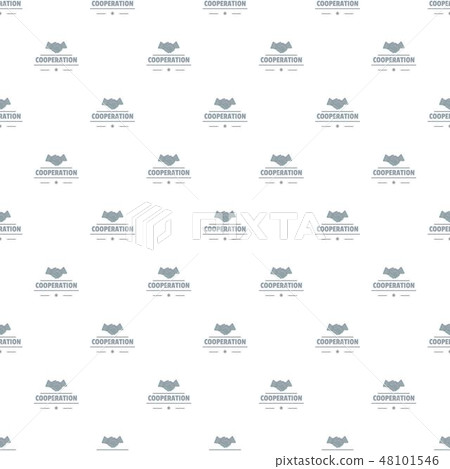Cooperation pattern vector seamless 48101546