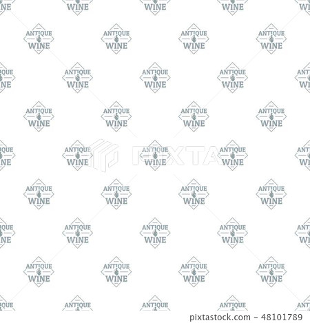 Antique wine pattern vector seamless Antique wine pattern vector seamless 48101789