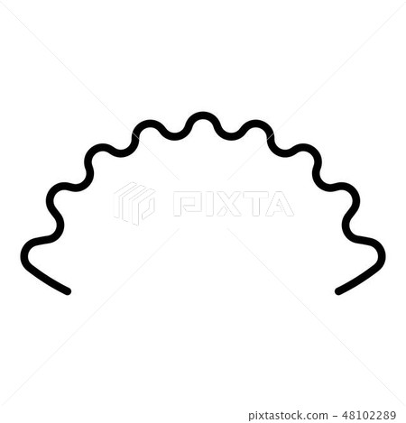 Extender coil icon, outline style Extender coil icon, outline style 48102289