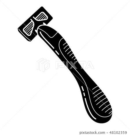 Modern razor icon, simple style Modern razor icon, simple style 48102359