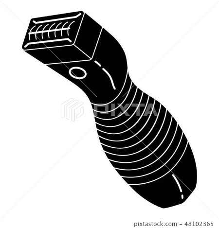 Electric shaver icon, simple style Electric shaver icon, simple style 48102365