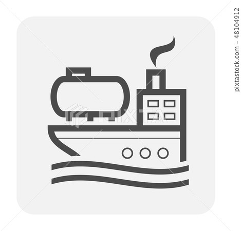 tanker icon black tanker icon black 48104912