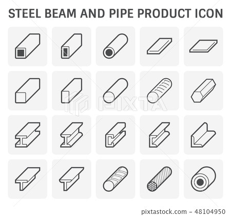 beam pipe icon beam pipe icon 48104950