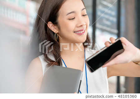 Female business woman 48105360