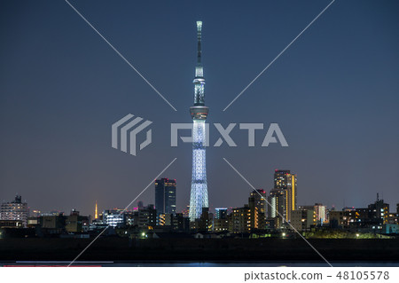 Tokyo Sky Tree Light Up Tokyo Sky Tree Light Up 48105578