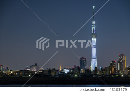 Tokyo Sky Tree Light Up Tokyo Sky Tree Light Up 48105579