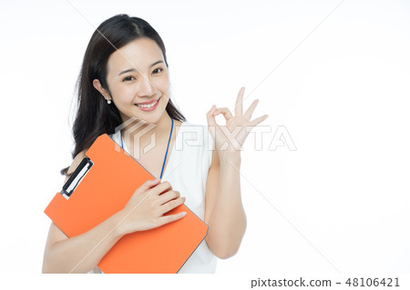 Female business woman Female business woman 48106421