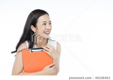 Female business woman 48106461