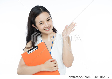 Female business woman Female business woman 48106487