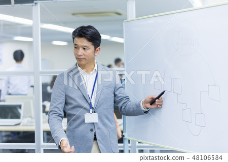 中間商人,白板,會議,會議,研討會,研究組,講座, 中間商人,白板,會議,會議,研討會,研究組,講座, 48106584