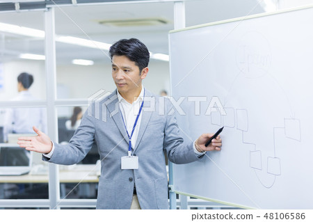 中間商人,白板,會議,會議,研討會,研究組,講座, 中間商人,白板,會議,會議,研討會,研究組,講座, 48106586