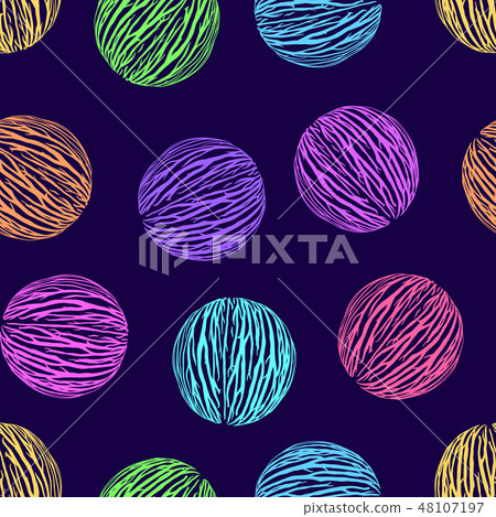 Pong pong seed with seamless background. 48107197