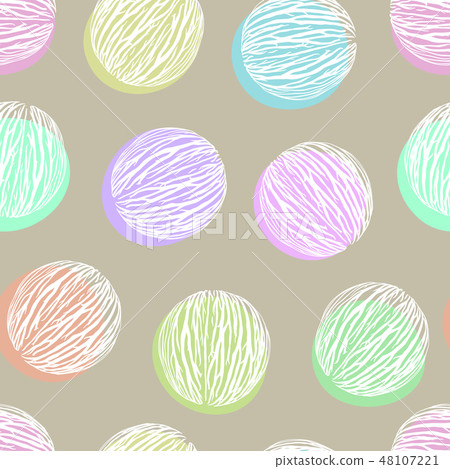 Pong pong seed with seamless background. 48107221