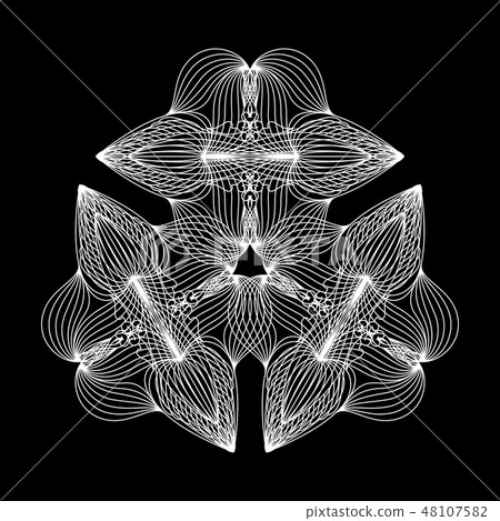 White Line abstract White Line abstract 48107582