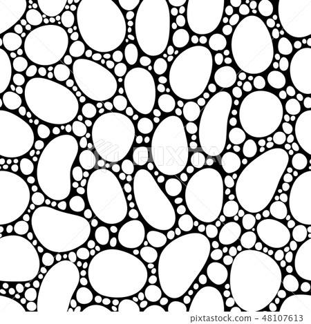 Seamless abstract hand-drawn pattern Seamless abstract hand-drawn pattern 48107613