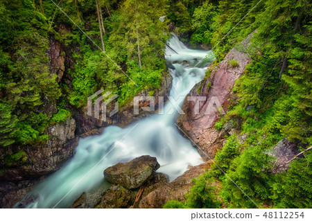 Mickiewicz Waterfalls - waterfalls in High Tatras Mickiewicz Waterfalls - waterfalls in High Tatras 48112254