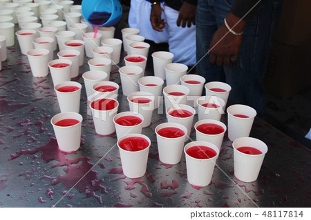 在Thaipusam前一天被椰子種子擊中的飲料 48117814